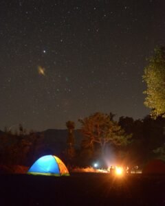 Camping noturno